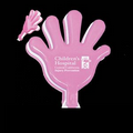 7" Hand Clapper - Pink & White